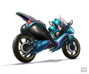 autobot big_butt blue_body butt female looking_at_viewer looking_back machine motorcycle solo thick_thighs tire vehicle wheel wide_hips kory_cromie hasbro takara_tomy transformers arcee cybertronian humanoid living_machine living_vehicle robot 6:5 hi_res
