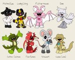 alligator alligatorid amphibian avian bat bird bovid caprine colton_caiman_(pachi_rizuu) crocodilian doe_(pachi_rizuu) dragon finn_fumes_(pachi_rizuu) fish fluttermouse_(pachi_rizuu) frog lucky_licky_(pachi_rizuu) luna_coral_(pachi_rizuu) ma'ma_ewe_(pachi_rizuu) mammal marine mob_entertainment mythological_creature mythological_scalie mythology nightmare_critters pachi_rizuu poppy_playtime reptile rodent scalie shark sheep stewart_(pachi_rizuu)