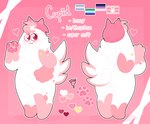 acespec_pride_colors anthro dewlap_(anatomy) lgbt_pride pink_eyes pinkbungender_pride_colors pride_colors slightly_chubby solo transgender_pride_colors vincian_pride_colors xenine_pride_colors luvbunny bnuuy_(meme) cupid_(luvbunny) domestic_rabbit lagomorph leporid lop_rabbit mammal oryctolagus rabbit hi_res model_sheet nonbinary_(lore) trans_(lore) trans_man_(lore)