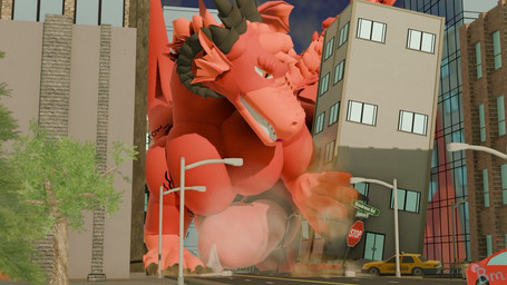 bodily_fluids building building_destruction car city destruction dust feral genital_fluids genitals growth hyper hyper_genitalia macro male musk precum solo vehicle bluemouse5 mythology kreither dragon mythological_creature mythological_scalie scalie