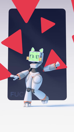 3_toes :3 abstract_background anthro cable_tail dancing electrical_plug_tail fake_whiskers feet female for_a_head green_face green_inner_ear grey_body hopping huge_thighs looking_at_viewer machine music music_video name_tag noseless on_one_leg pose post-it_note raised_foot rectangle screen screen_face simple_background solo standing tail tail_motion tap_dancing tapping_foot text thick_thighs toes triangle_(shape) white_background wide_hips zoom_in fuch! sound_warning doomer_(tokyo_manaka) synthesizer_v tokyo_manaka_(producer) kasane_teto pur_03 domestic_cat felid feline felis mammal object_head robot robot_anthro screen_head 2025 3d_(artwork) 3d_animation 9:16 animated artist_name digital_media_(artwork) full-length_portrait hi_res japanese_audio portrait short_playtime sound video