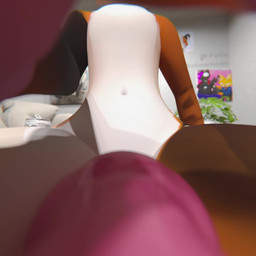 anthro bottom_pov dominant dominant_anthro dominant_male fellatio_pov first_person_view genitals inside male penile penis receiving_pov sitting solo submissive submissive_pov felix_animations mayu_(azuki) 1:1 3d_(artwork) 3d_animation animated digital_media_(artwork) huge_filesize no_sound short_playtime video