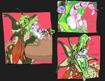 ambiguous_gender duo feral green_mouth green_tongue in_throat open_mouth size_difference soft_vore tail tongue vore guncht mythology dragon mammal mouse murid murine mythological_creature mythological_scalie reptile rodent scalie snake comic