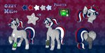 balls broken_horn feral genitals horn male penis pipbuck simple_background solo vatutina hasbro my_little_pony mythology southern_cross fan_character ozzy_maloo equid equine mammal mythological_creature mythological_equine unicorn absurd_res hi_res