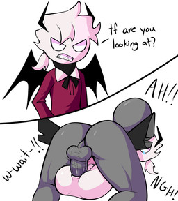 anal anal_penetration big_penis bodily_fluids butt cum cum_in_ass cum_inside dominant duo faceless_character faceless_male forced fur genital_fluids genitals huge_penis larger_dom male male/male not_furry penetration penis pinned pinned_to_ground rape sex size_difference tears m1nty-gr33n friday_night_funkin' instant_loss_2koma mid-fight_masses_(fnf_mod) anon selever_(dokki.doodlez) blank_humanoid circlehead demon human humanoid mammal