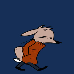 animated_gif anthro brown_body brown_fur clothing female frown fur hand_in_pocket hunched_over looking_at_viewer pockets scowl solo sweater topwear walk_cycle str8aura-no-not-that-one pack_street charlie_(weaver) canid canine fox mammal 1:1 animated short_playtime