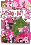 2011 absurd_res alligator alligatorid anthro anthrofied avian balloon banner bird blue_eyes cake candle cheek_lick chicken chimera clothing comic container crocodilian cup cutie_mark dessert dialogue digital_media_(artwork) discord_(mlp) door draconequus earth_pony end_page english_text equid equine face_lick feathered_wings feathers female feral food friendship_is_magic galliform gallus_(genus) group gummy_(mlp) hair hasbro hat headgear headwear hi_res horn horse inflatable licking male mammal mohawkrex my_little_pony mythological_creature mythological_equine mythology pastry pegasus phasianid pie pink_body pink_hair pinkamena_(mlp) pinkie_pie_(mlp) pony quadruped rarity_(mlp) reptile scalie smile square_crossover surprise_(pre-g4) tail text tongue tongue_out top_hat unicorn white_body white_feathers whysoseriouss wings