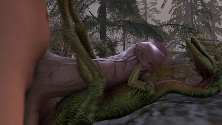 against_natural_surface against_surface ambiguous_feral ambiguous_gender bestiality bodyjob duo feral fog foggy_background foreskin forest forest_background genitals grinding grinding_on_penis hugging_penis humanoid_genitalia humanoid_penis interspecies looking_pleasured male male_human nature nature_background nude_male outside outside_sex penis plant rock sex size_difference tree ireallyliketanks compsognathid compsognathus dinosaur human mammal prehistoric_species reptile saurischian scalie theropod 16:9 3d_(artwork) 3d_animation animated digital_media_(artwork) hi_res no_sound short_playtime source_filmmaker_(artwork) webm widescreen