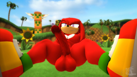 anthro balls big_balls big_penis clothing erection flower footwear fur genitals glans green_hill_zone hill looking_at_viewer lying male nude on_back palm_tree penis plant purple_eyes red_body red_fur shoes sitting smile solo tan_body tan_skin tree vein veiny_penis juicyducksfm sega sonic_the_hedgehog_(series) knuckles_the_echidna echidna mammal monotreme 16:9 3d_(artwork) digital_media_(artwork) hi_res source_filmmaker_(artwork) widescreen