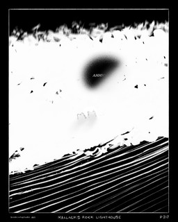 ambiguous_gender black_border border dialogue disappearing duo sea silhouette silhouetted_face speech_bubble splash water wave sharkinthepark 2025 4:5 absurd_res comic greyscale hi_res monochrome