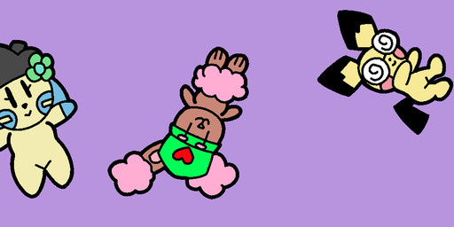 group minussketch nintendo pokemon buneary_servant minus_(minussketch) plus_(minussketch) volt_(minussketch) buneary generation_2_pokemon generation_3_pokemon generation_4_pokemon lagomorph leporid mammal minun mouse murid murine pichu plusle pokemon_(species) rabbit rodent 3:1 tagme