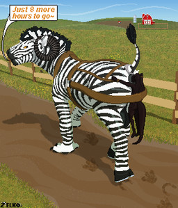 anal animal_genitalia anthro anthro_on_feral anthro_rimming_feral anus balls bdsm bestiality bound butt duo equine_anus equine_genitalia farm fence feral field fur genitals hands_tied hanging_by_arms harness horn male male/male mickael573 mouth_to_ass oral puffy_anus raised_tail rimming rimming_male sex snout_fuck speech_bubble straps striped_body striped_fur stripes tack tail tied_to_butt tuft conditional_dnp zelkothezeeb zelko equid equine felkin horse hybrid kobold mammal scalie zebra digital_media_(artwork) hi_res pixel_(artwork)