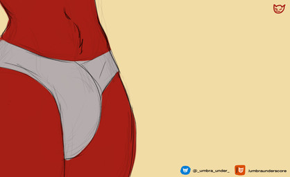 animal_genitalia animal_penis athletic balls belly big_penis briefs bulge clothed clothing equine_genitalia equine_penis erection fur genitals glistening glistening_body glistening_genitalia glistening_penis gynomorph intersex male navel partially_clothed penis pubes red_body red_fur red_skin solo underwear underwear_down white_clothing white_underwear umbraunderscore lili_(umbraunderscore) demon felid leopard mammal pantherine succubus animated animated_gif hi_res short_playtime gynomorph_(lore)