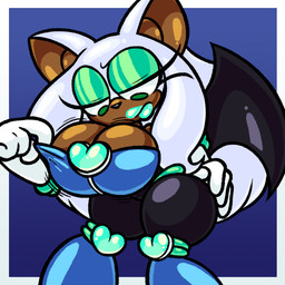 anthro big_breasts bimbofication bimbofied boots breasts clothing female footwear gloves green_eyes handwear knee_pads lipstick looking_down makeup memebranous_wings pulling_down_top shoes solo tight_clothing wings frostlock sega sonic_the_hedgehog_(series) blush_the_bat bat mammal