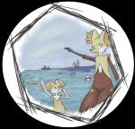 anthro duo_focus female group inner_ear_fluff male sea tuft water yiffmachine in_the_aeroplane_over_the_sea_(album) neutral_milk_hotel nintendo pokemon braixen delphox generation_4_pokemon generation_6_pokemon generation_7_pokemon lucario lycanroc midnight_lycanroc pokemon_(species) absurd_res alpha_channel hi_res