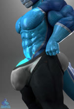 animal_genitalia anthro barazoku barely_contained big_bulge big_butt big_penis blue_body bottomwear bulge butt clothed clothing genitals glowing glowing_genitalia huge_bulge humanoid_genitalia humanoid_penis looking_down male moan muscular muscular_anthro muscular_male pants partially_clothed pecs penis pulling_up_pants sheath side_view smile solo sound_effects struggling struggling_to_fit tail tongue topless topless_anthro topless_male underwear nighdruth mythology tight_pants_(meme) nighdruth_(character) dragon mythological_creature mythological_scalie scalie 2023 3d_(artwork) 3d_animation absurd_res animated blender_(artwork) digital_media_(artwork) hi_res meme short_playtime sound watermark webm