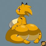 anthro big_breasts big_butt breasts bubble_butt butt female genitals huge_butt nipples nude pussy solo darknsfwindie parfait_(plaga) tubbs_(plaga) felid feline mammal 1:1 hi_res