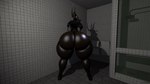 anthro big_butt butt crossgender curvy_figure female huge_butt looking_back overweight scary solo standing thick_thighs ohdeerydeer american_mythology indigenous_north_american_mythology mythology north_american_mythology spooky's_jump_scare_mansion specimen_8 deer mammal monster wendigo 16:9 3d_(artwork) digital_media_(artwork) hi_res source_filmmaker_(artwork) widescreen