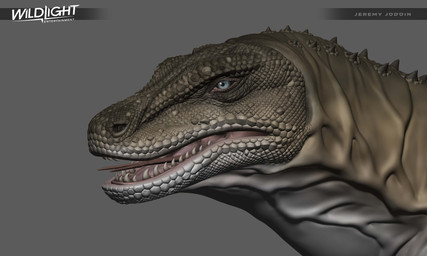 ambiguous_feral ambiguous_gender black_sclera blue_eyes brown_body brown_scales brown_spines company_name feral forked_tongue frown grey_background gums light looking_at_viewer multicolored_body multicolored_scales open_frown open_mouth pink_gums red_tongue scales simple_background solo text tongue white_body white_scales jeremy_jodoin highguard_(game) lizard reptile scalie 2026 3d_(artwork) 5:3 absurd_res artist_name bust_portrait colored digital_media_(artwork) english_description english_text hi_res lighting official_art portrait shaded zbrush_(artwork)