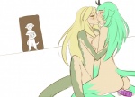 breasts chibi cuddling dildo female female/female group horn nude penetration scales sex_toy shocked tail vaginal dysa asian_mythology chimangetsu chinese_mythology east_asian_mythology mythology alonso cordelle dahlia_(chimangetsu) dragon kirin mammal mythological_creature mythological_scalie pangolin scalie