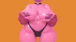 anthro areola big_areola big_breasts big_nipples blue_eyes bouncing_breasts breast_play breasts choker clothing curvy_figure female first_person_view huge_breasts jewelry landscape necklace nipples orange_background panties pink_body simple_background solo teasing thick_thighs underwear voluptuous wide_hips dunkin_kk_(artist) noodles_(dunkin_kk) squirmle 16:9 2023 3d_(artwork) 3d_animation 4k absurd_res animated blender_(artwork) digital_media_(artwork) hi_res no_sound short_playtime webm widescreen