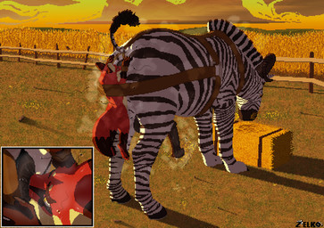 anal animal_genitalia animal_penis anthro anthro_on_feral anthro_rimming_feral anus balls bdsm bestiality bodily_fluids bound butt dripping duo equine_anus equine_genitalia equine_penis erection fence feral field flies_for_smell fur genital_fluids genitals hands_tied hanging_by_arms harness hay hay_bale horn male male/male mouth_to_ass musk musk_clouds musky_anus musky_balls musky_butt musky_penis oral penis precum precum_drip puffy_anus raised_tail rimming rimming_male sex snout_penetrating straps striped_body striped_fur stripes sunset sweat sweatdrop sweaty_balls sweaty_butt sweaty_genitalia sweaty_penis tack tail tuft conditional_dnp zelkothezeeb mox_(manahallowhound) zelko canid canine equid equine fox horse hybrid mammal zebra