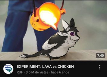 4_ears ambiguous/ambiguous ambiguous_gender anthro avian_feet black_body black_claws black_feathers black_fur black_sclera bucket chest_tuft claws clothed clothing container count countershading digitigrade duo faceless_ambiguous faceless_character feathered_wings feathers feet feral folded_wings fur hair imminent_death interface lava looking_at_viewer multi_ear nude purple_eyes simple_background sitting solo_focus tail talons text thousand_yard_stare toes tuft tufted_fur viewer_count white_body white_feathers white_fur wings youtube_thumbnail youtuber keesandwich youtube fyr_(fenrir784) avali avian bird chicken galliform phasianid 2025 colored digital_drawing_(artwork) digital_media_(artwork) english_text meme spanish_text