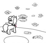 earth_pony emerald_jewel_(colt_quest) equid equine fan_character feral ficficponyfic hasbro horse jewelry male mammal my_little_pony necklace pony saw solo tools young young_feral young_male
