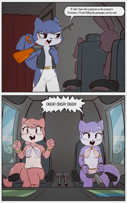 3_toes aircraft airplane ak-47 ak_platform anthro areola areola_slip assault_rifle bandeau belly_dancer_outfit bottomless bottomless_female bottomwear breasts buckteeth city cityscape clothed clothing convenient_censorship countershade_face countershade_torso countershading death_threat dialogue duo ear_piercing ear_ring electronics engine excited feet female flat_chested forced gag group gun hijacking holding_object holding_weapon hostage imminent_death inside_airplane loincloth medium_breasts navel nipples no_underwear oblivious open_clothing open_topwear open_vest piercing ranged_weapon rifle ring_piercing scared shaking steering_wheel tape tape_gag teeth terrorism text toes too_dumb_to_live topwear translucent translucent_clothing trembling vehicle vest walkie-talkie weapon wings e254e 9/11 kary_(e254e) kirrel_sisters_(e254e) kora_(e254e) kyra_(e254e) lagomorph leporid mammal rabbit rodent sciurid tree_squirrel 5:8 absurd_res english_text hi_res