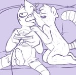 anthro anthro_on_anthro balls beak beak_lips controller duo erection game_controller gaming genitals heart_symbol holding_controller holding_object interspecies kissing kneeling male male/male nude penis sitting spread_legs spreading aipeco18 cartoon_network regular_show mordecai_(regular_show) rigby_(regular_show) avian bird blue_jay corvid jay_(bird) mammal new_world_jay oscine passerine procyonid raccoon hi_res