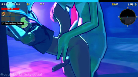 against_natural_surface against_surface against_tree anal anal_penetration animal_genitalia animal_penis anthro anthro_penetrated balls blue_eyes bouncing_balls bouncing_penis canine_genitalia canine_penis clothed clothed_sex clothing defeated defeated_hero doggystyle duo eyes_closed feet femboy from_behind_position fur genitals green_body half-closed_eyes hat headgear headwear humanoid_genitalia looking_at_another looking_pleasured magic magic_user male male/male male_penetrated male_penetrating male_penetrating_anthro male_penetrating_male moan multiple_positions music narrowed_eyes orange_body orange_fur outside outside_sex partially_clothed paws penetration penile penile_penetration penis penis_in_ass pink_penis plant public public_nudity public_sex questionable_consent raised_leg raised_tail sex shirtless shirtless_male sound_effects standing standing_sex tail text tree white_body white_fur wizard_hat cecildeatrio sound_warning megabonk fox_(megabonk) canid canine fox goblin mammal 16:9 3d_(artwork) 3d_animation animated cel_shading digital_media_(artwork) english_text hi_res huge_filesize long_playtime shaded sound video widescreen