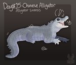 2022 alligator alligatorid ambient_snail ambiguous_gender chinese_alligator crocodilian digital_media_(artwork) digital_painting_(artwork) english_text exclamation_point feral full-length_portrait gradient_background grey_body grey_eyes grey_scales grey_text handwritten_text hi_res jaspering lying on_front open_mouth open_smile portrait reptile scales scalie shaded simple_background smile snout solo species_name speech_bubble tail teeth text