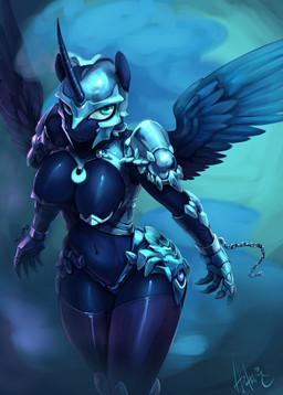 2015 anthro armor audrarius breasts cleavage clothed clothing dark_skin equine female friendship_is_magic helmet hi_res horn mammal my_little_pony nightmare_moon_(mlp) solo unconvincing_armor winged_unicorn wings
Rating: Questionable
Score: 25
User: Numeroth
Date: February 26, 2015 2015 anthro armor audrarius breasts cleavage clothed clothing dark_skin equine female friendship_is_magic helmet hi_res horn mammal my_little_pony nightmare_moon_(mlp) solo unconvincing_armor winged_unicorn wings
Rating: Questionable
Score: 25
User: Numeroth
Date: February 26, 2015