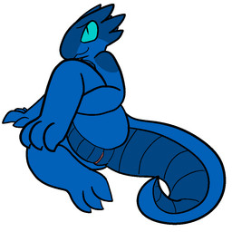 animal_genitalia anthro cloaca female flat_chested genitals horizontal_cloaca lying nude smile solo trout_(artist) lolori kobold reptile scalie 1:1 2017 aliasing digital_media_(artwork)