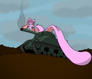anthro chibi female herm intersex silly silly_face solo m4_sherman lagomorph leporid mammal rabbit