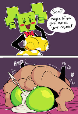 areola_outline balls bed big_balls big_breasts big_butt black_arms black_clothing black_legwear black_text black_thigh_highs blush blush_stickers bodily_fluids bow_tie brat_taming breasts butt clothed clothed_female clothed_humanoid clothing cum cum_in_vagina cum_inside cum_on_anus cum_on_bed dress duo excessive_cum excessive_genital_fluids exclamation_point featureless_hands female female_humanoid female_on_bottom female_penetrated from_front_position furniture genital_fluids genitals glistening glistening_butt green_body green_butt green_hair hair human_on_humanoid human_on_top human_penetrating human_penetrating_female human_penetrating_humanoid humanoid_on_bottom humanoid_penetrated interspecies legwear linked_speech_bubble male male/female male_human male_on_top male_penetrating male_penetrating_female male_penetrating_humanoid mating_press not_furry nude_human nude_male on_bed on_bottom on_top open_mouth open_smile outline penetration pigtails polka_dot_dress profanity question_mark red_blush red_bow_tie sex smile smug smug_expression smug_face speech_bubble tan_balls tan_body tan_skin text thigh_highs vaginal vaginal_penetration white_outline white_speech_bubble white_text yellow_clothing yellow_dress dumbsmutty instant_loss_2koma mario_bros nintendo paper_mario mimi_(paper_mario) human humanoid mammal 2026 comic digital_media_(artwork) english_text hi_res