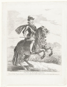 clothed clothing duo facial_hair feral footwear fur goatee hat headgear headwear historical_european_clothing hooves horseback_riding male mustache realistic riding shoes snout francisco_goya equid equine horse human mammal absurd_res ancient_art hi_res monochrome traditional_media_(artwork)