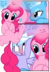 absurd_res ahegao blush cloud_chaser_(mlp) comic cutie_mark dialogue earth_pony english_text equid equine feathered_wings feathers female female/female feral friendship_is_magic hasbro hi_res horse looking_pleasured lotus_(mlp) mammal my_little_pony mythological_creature mythological_equine mythology pegasus pinkie_pie_(mlp) pony pyruvate spread_legs spreading text wings