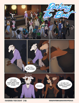 anthro black_nose bottomwear brown_body brown_fur brown_hair butt clothing dialogue dress drunk ear_piercing ear_ring facial_piercing female fur group hair male male/female nose_piercing nose_ring pants party piercing ring ring_piercing septum_piercing septum_ring shirt smile substance_intoxication tail text topwear white_body white_fur wolfpsalm bernie_sennenhund dereck_dingo dmitri_(wolfpsalm) josh_(chewythewolf) psalm_(wolfpsalm) ru_melbourne bernese_mountain_dog borzoi canid canine canis coyote deer dingo domestic_dog felid feline hunting_dog lagomorph leporid lynx mammal maned_wolf molosser mountain_dog pantherine procyonid rabbit raccoon reptile scalie sighthound snake swiss_mountain_dog tiger wolf colored comic english_text hi_res