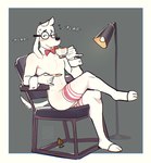 anal anthro athletic athletic_anthro athletic_male beverage blush bodily_fluids border bow_tie buttplug chair clothing container cup dildo_shitting drinking eyebrows eyewear fur furniture furniture_lamp gesture glasses grey_background hair holding_beverage holding_object legwear male navel nude pinky_out plug_(sex_toy) saucer sex_toy simple_background sitting solo sound_effects sweat sweatdrop tea_cup thigh_highs tongue tongue_out tuft white_border witting dullco 20th_century_fox 20th_century_studios dreamworks jay_ward_productions mr._peabody_and_sherman rocky_and_bullwinkle mr._peabody canid canine canis domestic_dog mammal 2024 hi_res