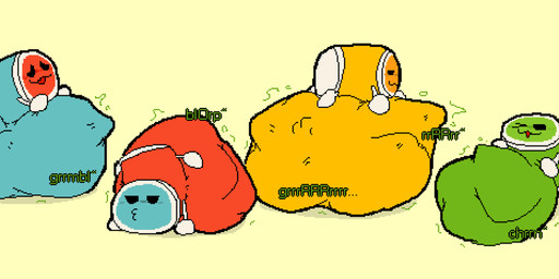:3 >_o ambiguous_gender ambiguous_pred ass_up belly belly_bed belly_on_ground big_belly black_eyes bloated blush blush_lines bodily_noises cheek_blush closed_smile digestion digestion_noises drum duckface empty_eyes front_view fully_inside green_belly green_body green_face green_text group half-closed_eyes hand_on_belly hand_on_own_belly huge_belly hyper hyper_belly lying lying_on_ground monotone_background monotone_belly motion_lines mouth_closed multicolored_body multiple_pred musical_instrument narrowed_eyes nose_blush not_furry o3o object_pred on_front on_ground one_eye_closed open_:3 open_mouth open_smile orange_belly orange_body orange_face percussion_instrument quadruped resting_on_belly rumbling_stomach satisfied side_view simple_background sitting sitting_on_ground size_difference smaller_ambiguous smaller_pred smile smug soft_vore sound_effects struggling struggling_prey taiko_drum tan_background teal_belly teal_body teal_face text unseen_prey vore vowelless vowelless_sound_effect white_body wink yellow_belly yellow_body yellow_face meatcanister taiko_no_tatsujin currycutta_dondy don_wada katsu_wada yomogimaru animate_inanimate living_musical_instrument 2026 digital_media_(artwork) english_description full-length_portrait hi_res pixel_(artwork) portrait male_(lore)