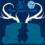 1:1 2021 ambiguous_gender antlers blue_and_white blue_background blue_theme bovid caprine disney english_text fan_character furniture horn mammal monochrome pack_street remmy_cormo sheep simple_background sitting sofa solo story story_in_description text the_weaver title_card zootopia