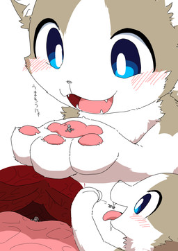 3_fingers ambiguous_gender ambiguous_pred ambiguous_prey anthro anthro_focus anthro_pred blue_eyes blush bodily_fluids carrying_another cute_fangs dialogue duo extreme_size_difference fangs fingers fully_inside fur grey_body grey_fur holding_character human_prey in_mouth kemono larger_ambiguous larger_anthro larger_pred looking_at_another micro micro_prey multicolored_body multicolored_fur nude on_tongue open_mouth open_smile oral_vore pawpads pink_pawpads pink_tongue pupils saliva simple_background sitting size_difference smaller_ambiguous smaller_human smile soft_vore solo_focus teeth text tongue tongue_out two_tone_body two_tone_fur vore white_background white_body white_fur white_pupils catfox22 anon domestic_cat felid feline felis human mammal 2024 absurd_res colored digital_media_(artwork) hi_res japanese_text sequence translated