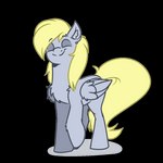 blonde_hair dancing eyes_closed female feral grey_body hair simple_background solo transparent_background wings witchtaunter friendship_is_magic hasbro my_little_pony mythology derpy_hooves_(mlp) equid equine mammal mythological_creature mythological_equine pegasus 1:1 alpha_channel animated frame_by_frame short_playtime