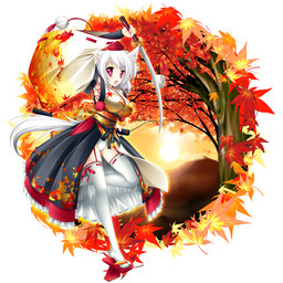 alternate_costume asian_clothing clothing east_asian_clothing female footwear garter_straps geta hair hat headgear headwear japanese_clothing katana leaf legwear maple_leaf melee_weapon obi obijime open_mouth panties pink_eyes sandals scabbard shoes socks solo stockings sunset sword tabi_socks tail tengu_geta thigh_highs tokin_hat underwear weapon white_clothing white_hair white_panties white_underwear kamiya_tomoe touhou momiji_inubashiri animal_humanoid canid canid_humanoid canine canine_humanoid canis dog_humanoid domestic_dog humanoid mammal mammal_humanoid 1:1 digital_media_(artwork) hi_res