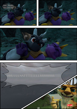 angry anthro beach blue_eyes cave dark_body dialogue duo eyes_closed feral feral_on_feral fur genitals gesture hand_gesture head_on_chest horn island male male/male penis plant purple_body red_eyes rope sleeping smile teeth text thumbs_up tree wings yelling yellow_body yellow_fur yellow_penis drakeledragon activision mythology spyro_the_dragon dark_spyro hunter_(spyro) spyro cheetah dragon felid feline mammal mythological_creature mythological_scalie scalie 3d_(artwork) absurd_res comic digital_media_(artwork) english_text hi_res source_filmmaker_(artwork)