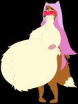 anthro areola belly belly_fur belly_tuft big_belly big_breasts biped bloated blush breast_expansion breast_tuft breasts butt butt_expansion cheek_tuft chest_tuft clothing dialogue digestion digestion_noises expansion face_veil facial_tuft fatal_vore female female_pred half_naked happy head_tuft headgear headwear heart_symbol hood huge_belly huge_breasts male male_prey markings navel navel_outline navel_tuft nipples obese obese_anthro obese_female overweight overweight_anthro overweight_female png_file robe robe_only satisfaction satisfied satisfied_look simple_background tail tail_markings tail_tuft text transparent_background tuft underbelly unseen_prey veil vore mandro22 disney robin_hood_(disney) maid_marian canid canine fox mammal red_fox true_fox absurd_res alpha_channel hi_res story story_in_description