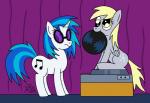 blonde_hair cutie_mark derp derpy_hooves_(mlp) duo equine eyewear female feral friendship_is_magic fur grey_fur hair hi_res horn mammal my_little_pony pegasus signature sitting sunglasses theunicornlord two_tone_hair unicorn vinyl_scratch_(mlp) white_fur wings yellow_eyes
Rating: Safe
Score: 4
User: Jatix
Date: April 12, 2014