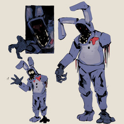 1_arm anthro bow_tie bow_tie_only fur gesture machine male missing_arm missing_face mostly_nude purple_body purple_fur red_eyes solo threatening waving waving_at_viewer wire krimmins five_nights_at_freddy's five_nights_at_freddy's_2 scottgames bonnie_(fnaf) withered_bonnie_(fnaf) lagomorph leporid mammal rabbit robot robot_anthro 1:1 hi_res