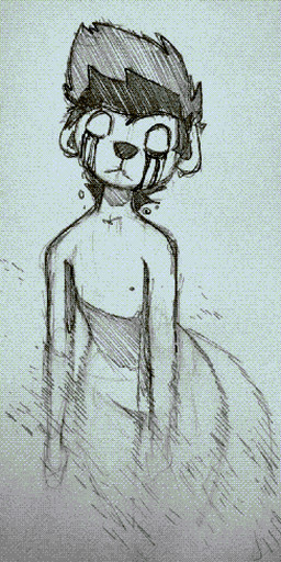 anthro bodily_fluids crying male solo tears marsminer keith_(marsminer) mammal mustelid otter 2023 digital_media_(artwork) pixel_(artwork)